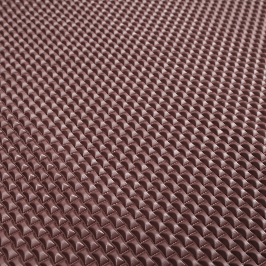 Lót sàn cuộn CIND 3D chữ nhật HB005 cafe Size 9M*1.2M