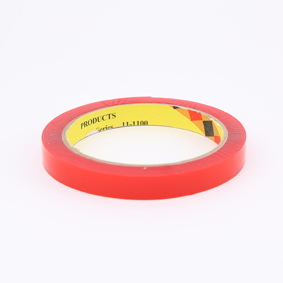 Băng keo hai mặt (đỏ) CLEAR TAPE 12mm*3M