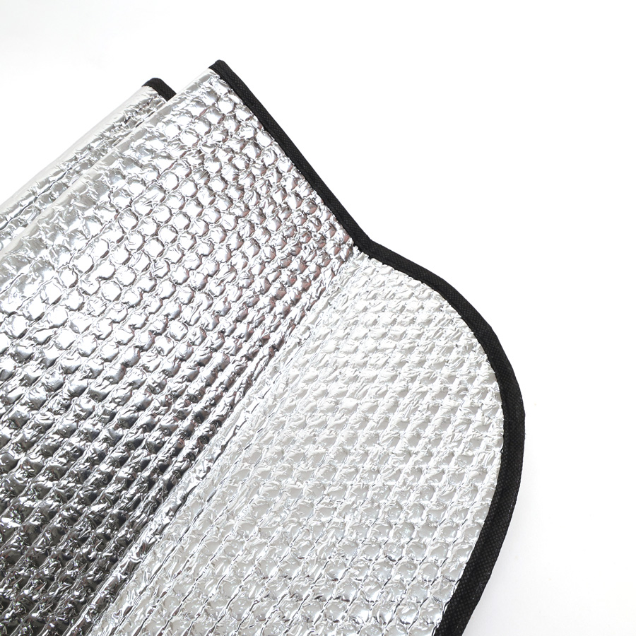 Che nắng xốp ngắn CIND (màu bạc/xanh) CD-F002 60*130CM