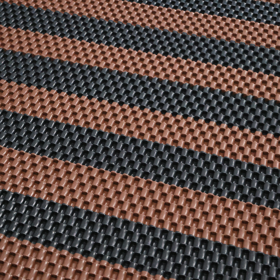 Lót sàn cuộn CIND 3D hạt nhỏ HB001-B đen/ Café Size 9M*1.2M