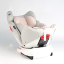 Ghế an toàn cho trẻ em trong xe hơi kiểu ISOFIX xoay 360 độ QM-360A Hồng