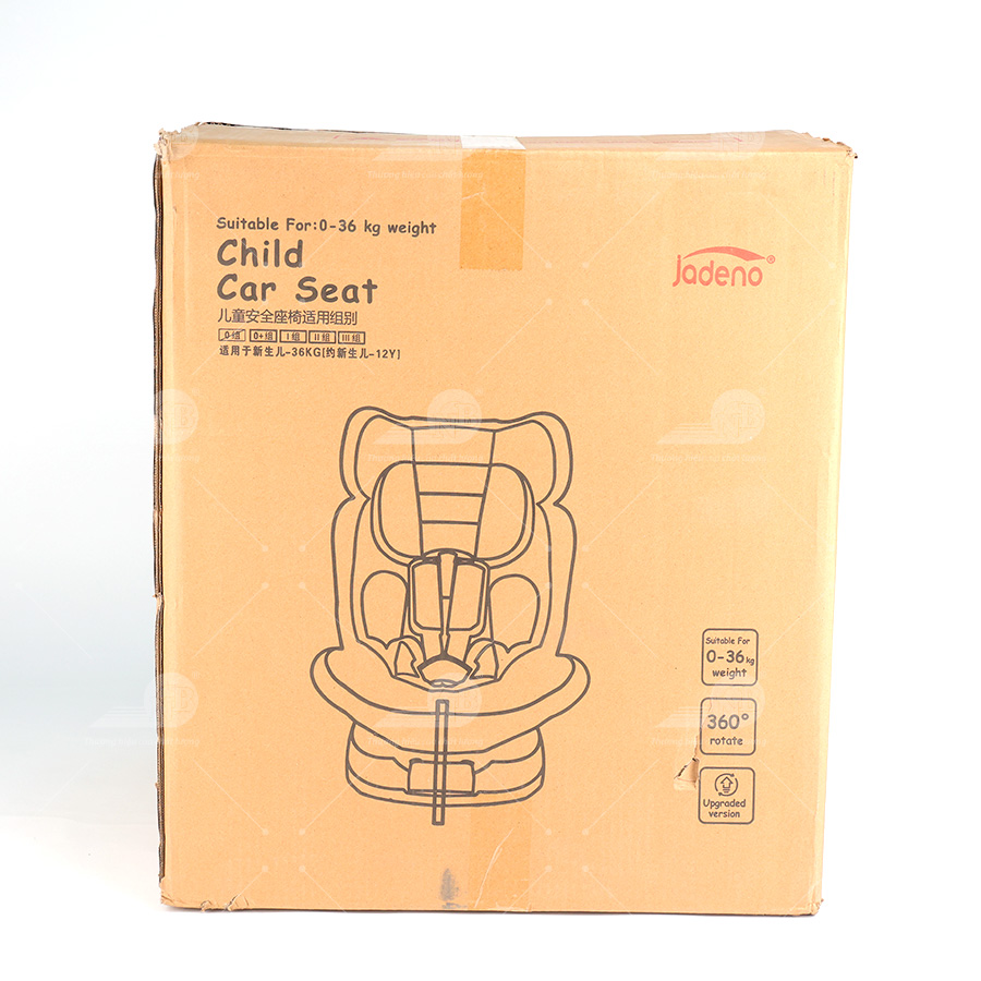 Ghế an toàn cho trẻ em trong xe hơi kiểu ISOFIX xoay 360 độ QM-360A Xám