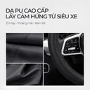 Bao vô lăng CIND PU+TPE TP990 size M đen