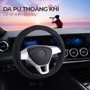 Bao vô lăng CIND PU+TPE Y021 size M đen