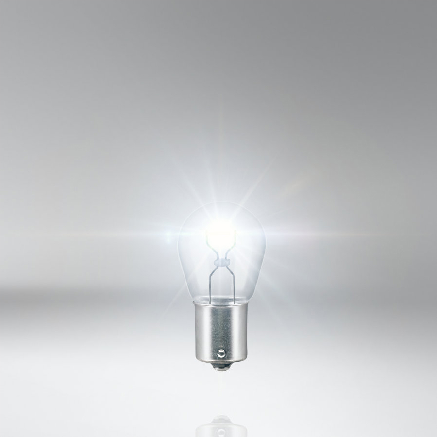 Bóng đèn sau 1 tim S25 (P21W) - 24V 21W (chân thẳng) 7511-02B (BA15S) Hiệu Osram