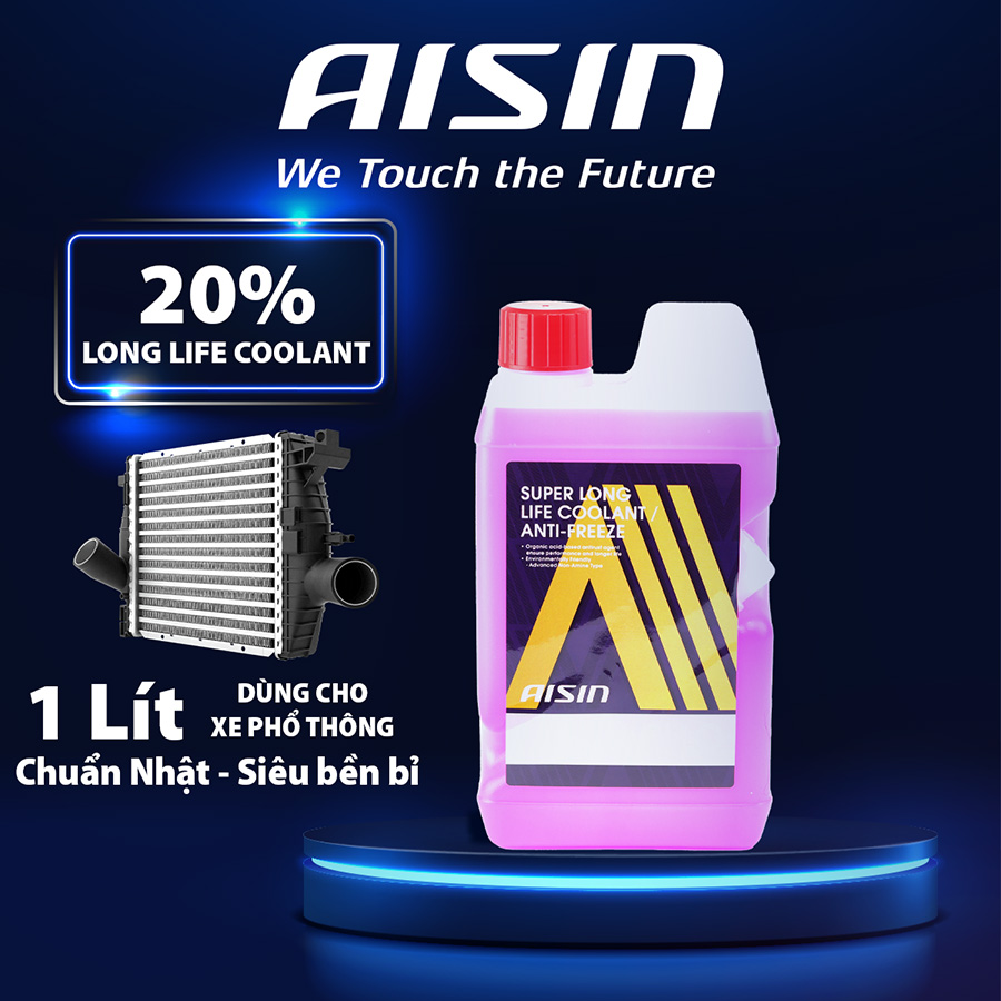 Nước giải nhiệt Aisin (màu hồng/ 1 Lít) Glycol 50% SCPM50A1LPK