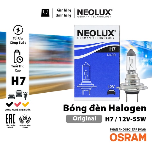 [BDNLXH712VN499] Bóng H7 N499 12V - 55W NEOLUX