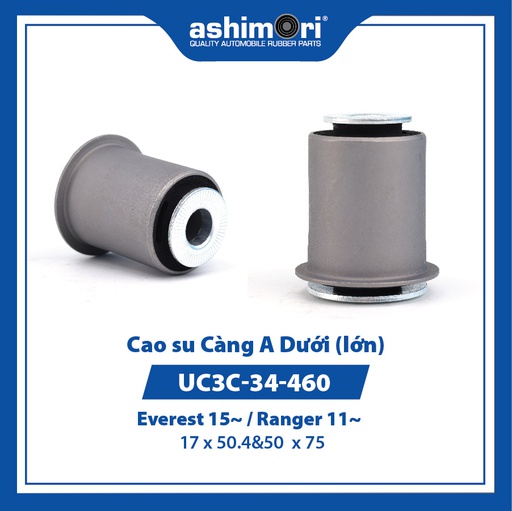 [9HCSSBHMZ20087] Cao su Càng A Dưới (lớn) SBHMZ-20087/OEM No.UC3C-34-450/UC3C-34-460
