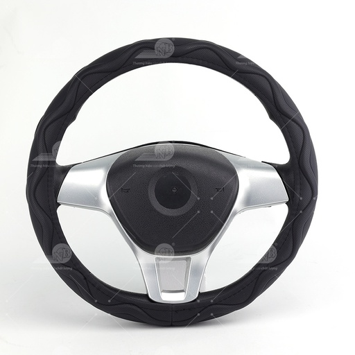 [BTLSMY019D] Bao vô lăng CIND PU+TPE Y019 size M đen