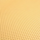 Thảm cuộn 3D hạt tròn HB008B vàng kem Size 1.5M*0.6M