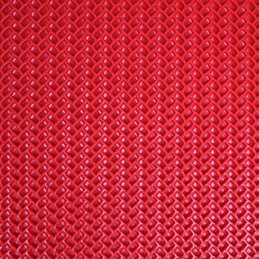 Lót sàn cuộn CIND 3D hạt chữ nhật xéo HB007 đỏ Size 9M*1.2M