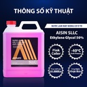 Nước giải nhiệt Aisin (màu hồng/ 4 Lít) Glycol 50% SCPM50A4LPK