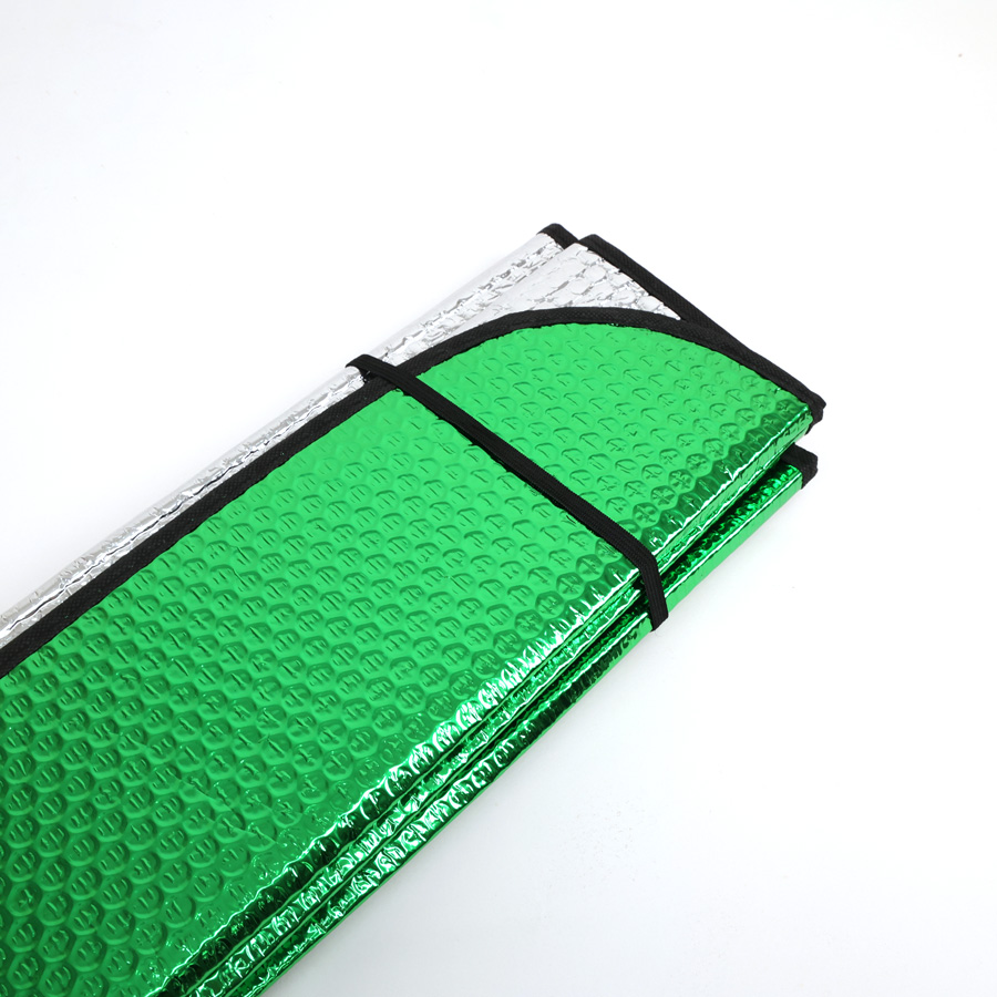 Che nắng xốp ngắn CIND (màu bạc/xanh) CD-F002 60*130CM