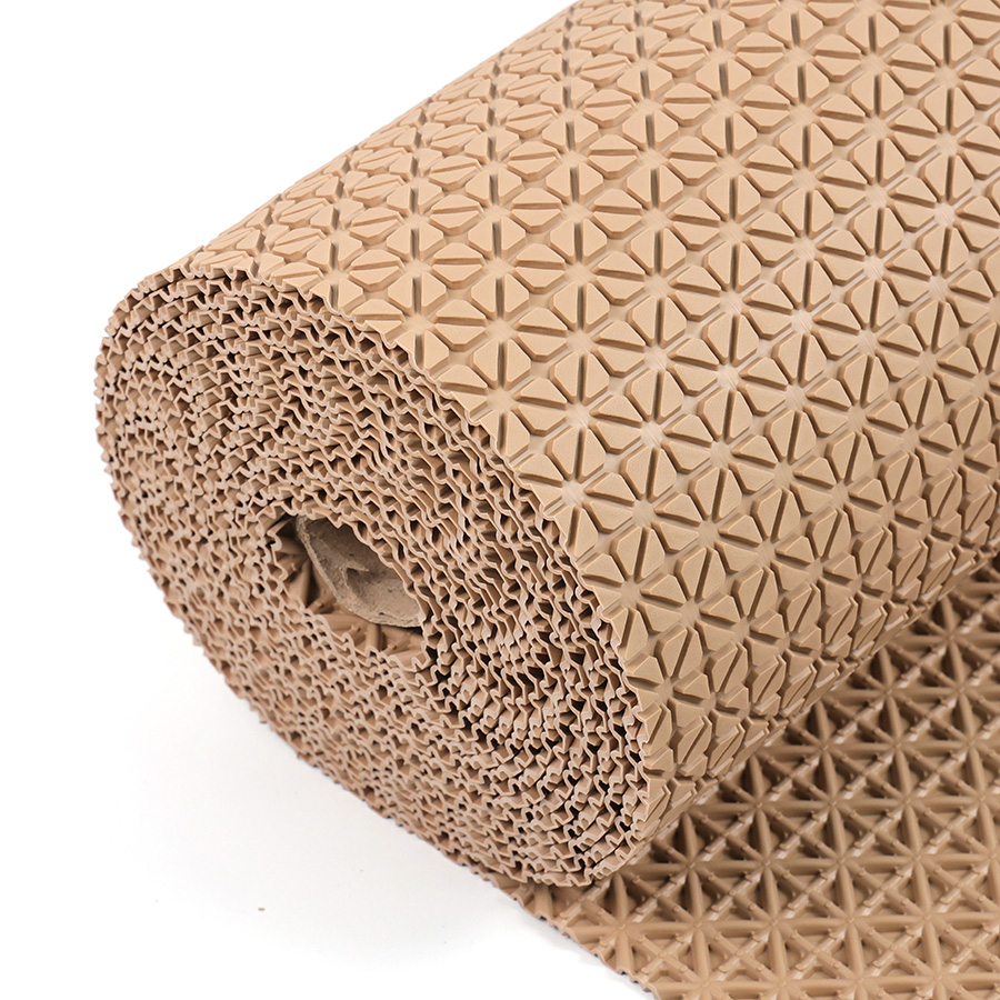 Lót sàn cuộn CIND 3D HB012 kem Size 9M*1.2M