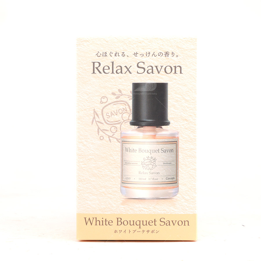 Dầu thơm RELAX SAVON LIQUID WHITE BOUQUET SAVON WHITE BOUQUET SAVON L2103 110ml vàng