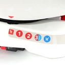 Ghế an toàn cho trẻ em trong xe hơi kiểu ISOFIX xoay 360 độ QM-360A Hồng