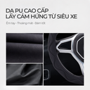 Bao vô lăng CIND  PU+TPE kiểu D Y019D size M đen