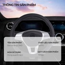 Bao vô lăng CIND PU+TPE TP990 size M đen