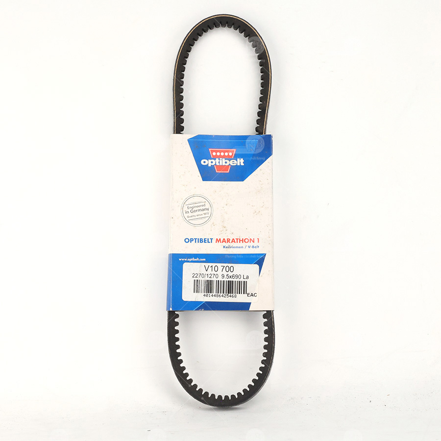 Optibelt F27 - V10x700 Dây curoa thang