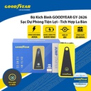 Bộ kích điện GOODYEAR GY-2626 12V 6400mAh - 400A - 22.35Wh - 1.6A mặt đồng hồ điện tử