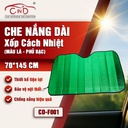 Che nắng xốp ngắn CIND (màu bạc/xanh) CD-F002 60*130CM